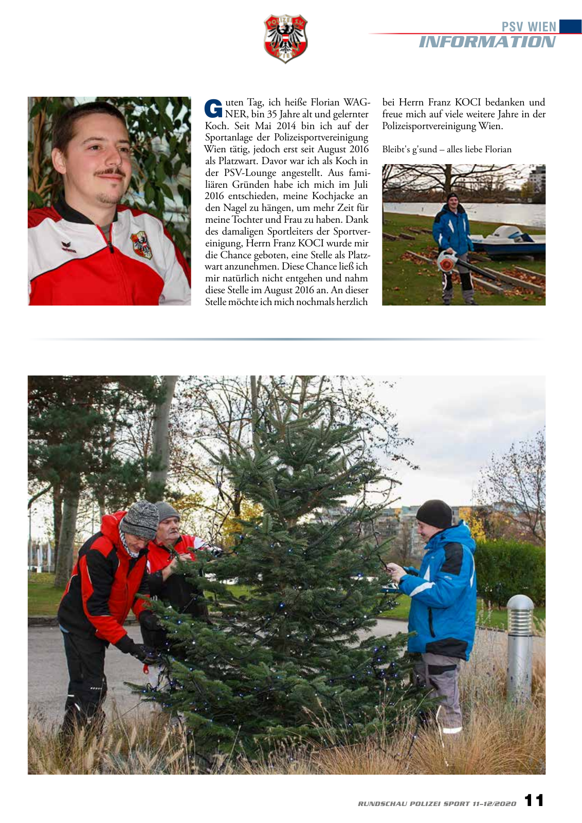 Vorschau Rundschau Polizei Sport 11-12/2020 Seite 11