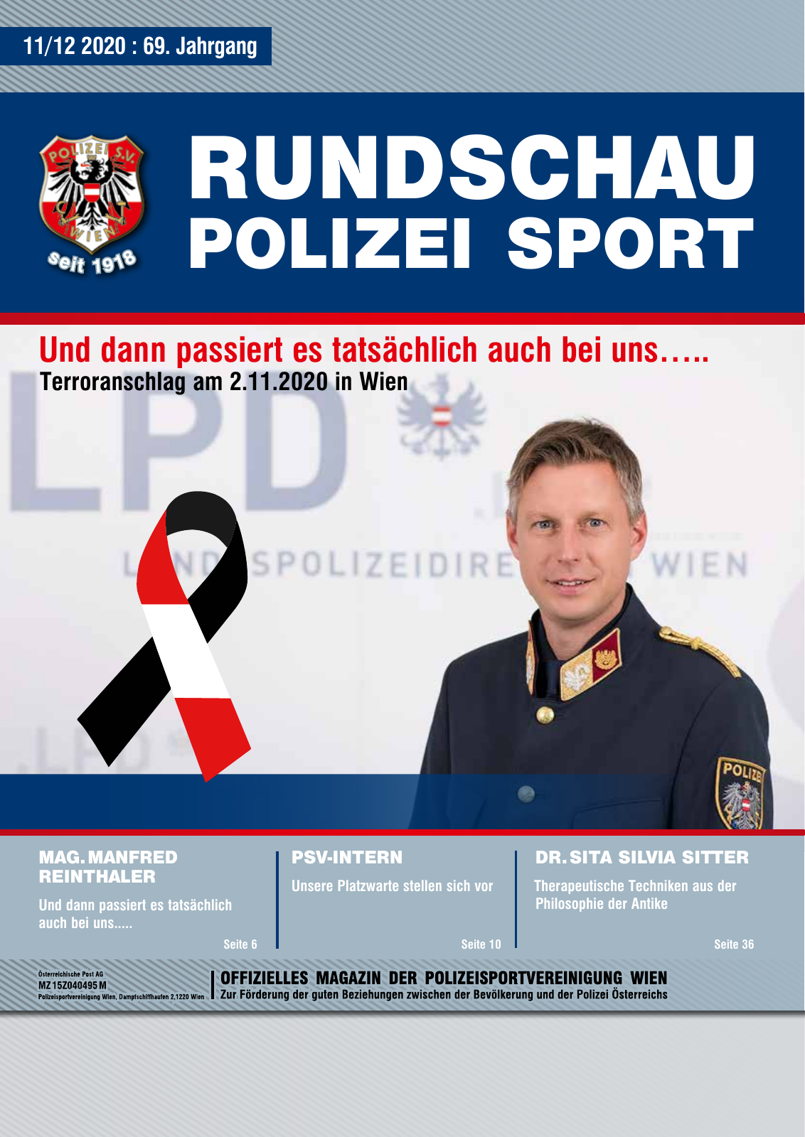 Vorschau Rundschau Polizei Sport 11-12/2020 Seite 1