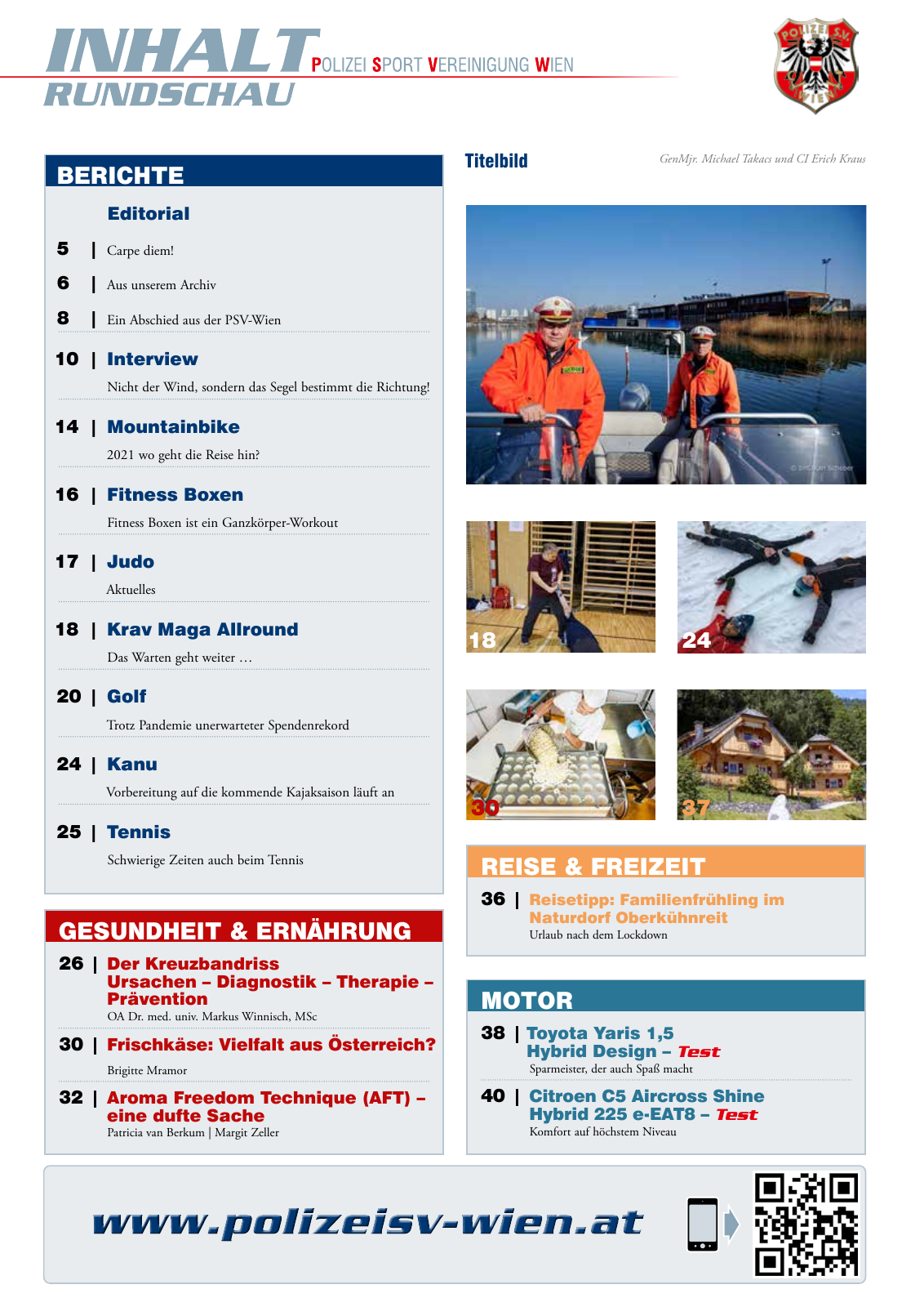 Vorschau Rundschau Polizei Sport 01-03/2021 Seite 3