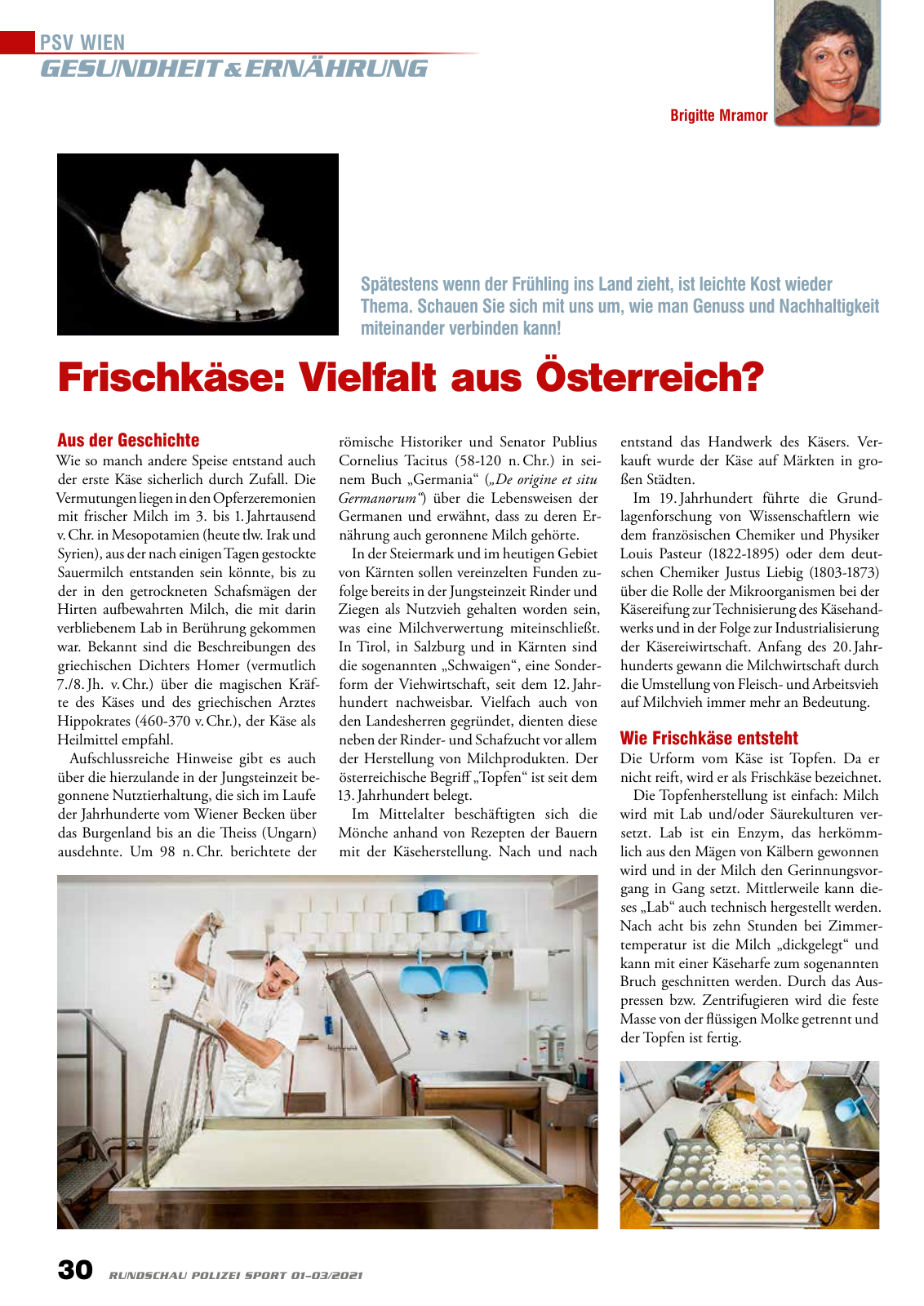 Vorschau Rundschau Polizei Sport 01-03/2021 Seite 30