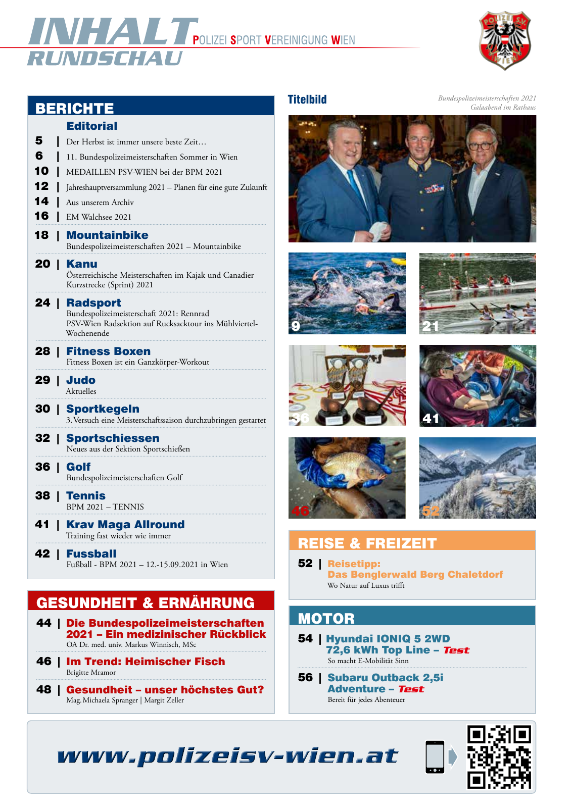 Vorschau Rundschau Polizei Sport 09-10/2021 Seite 3