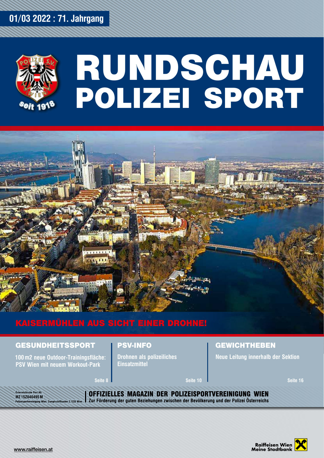 Vorschau Rundschau Polizei Sport 01-03/2022 Seite 1