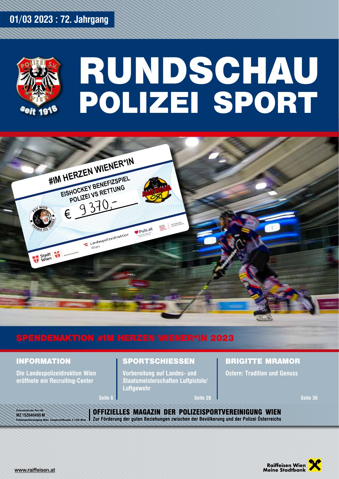 Vorschau Rundschau Polizei Sport 01-03/2023 Seite 1