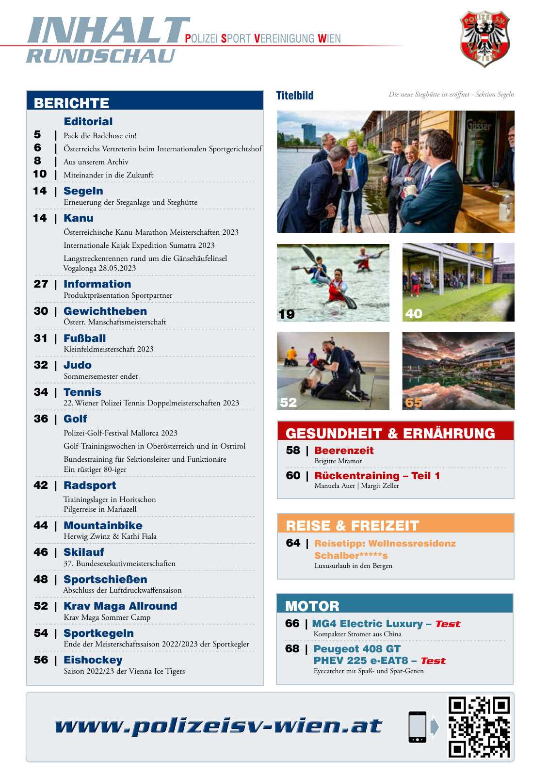 Vorschau Rundschau Polizei Sport 04-06/2023 Seite 3