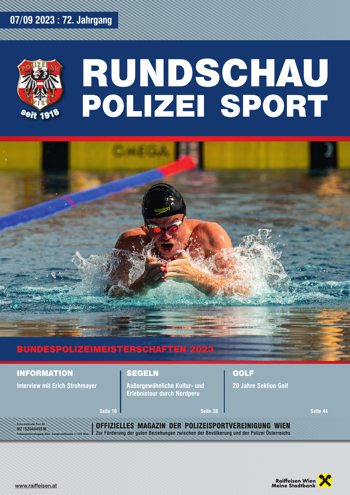 Vorschau Rundschau Polizei Sport 07-09/2023 Seite 1