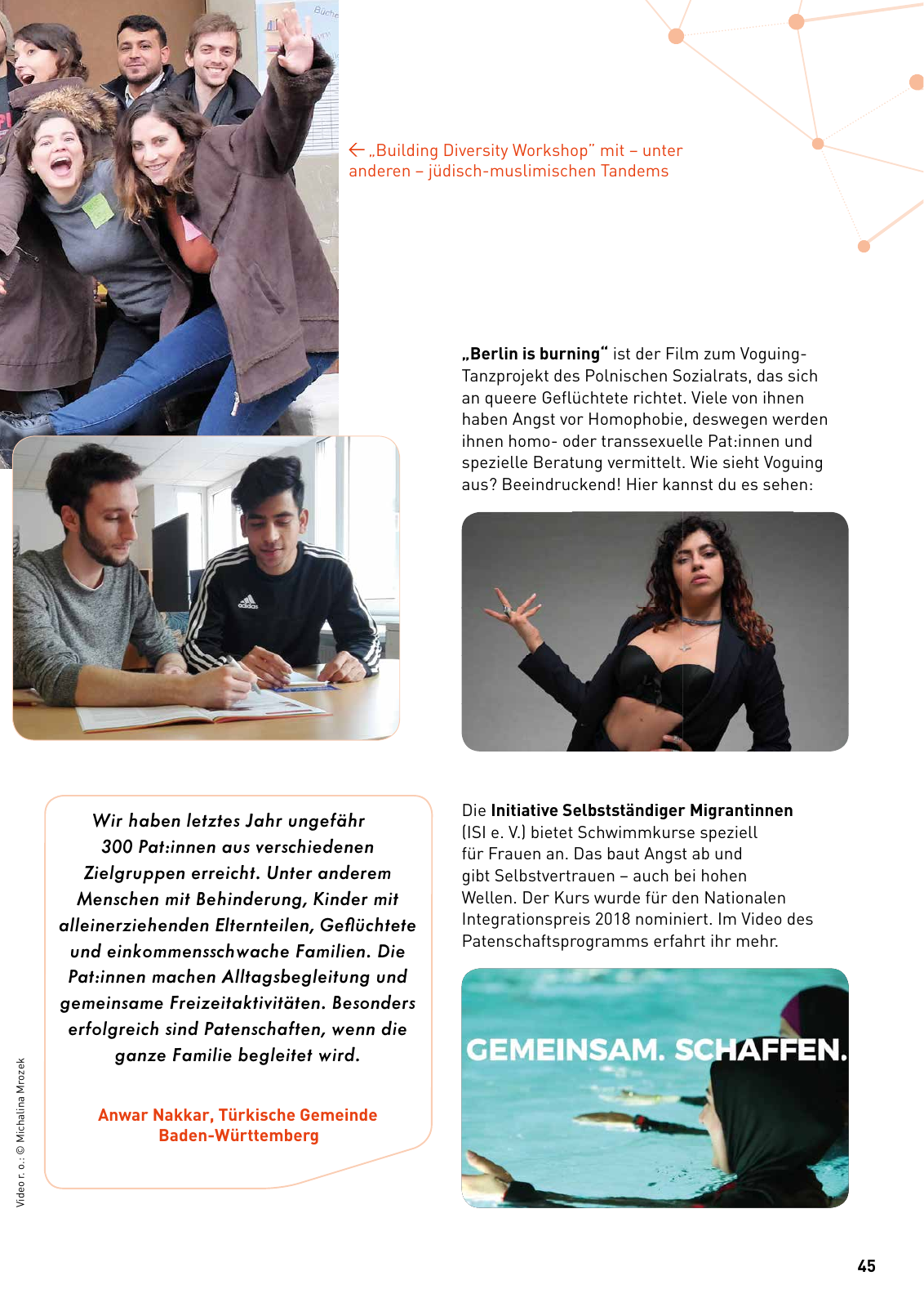 Vorschau openTransfer Magazin #Patenschaften – Gemeinsam statt einsam! Seite 45