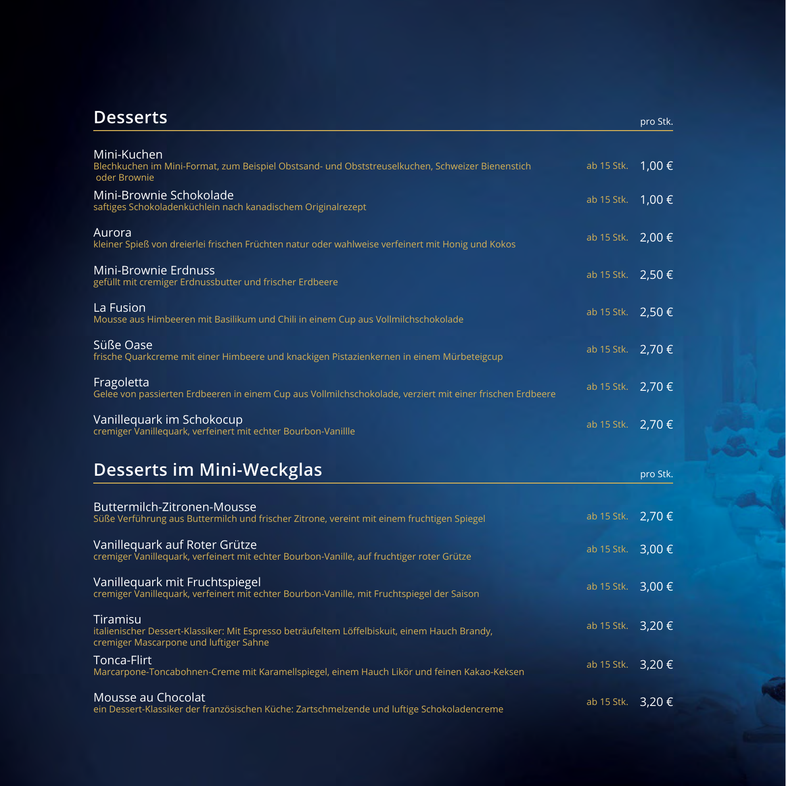 Vorschau Catering Katalog 2018/2019 Seite 30