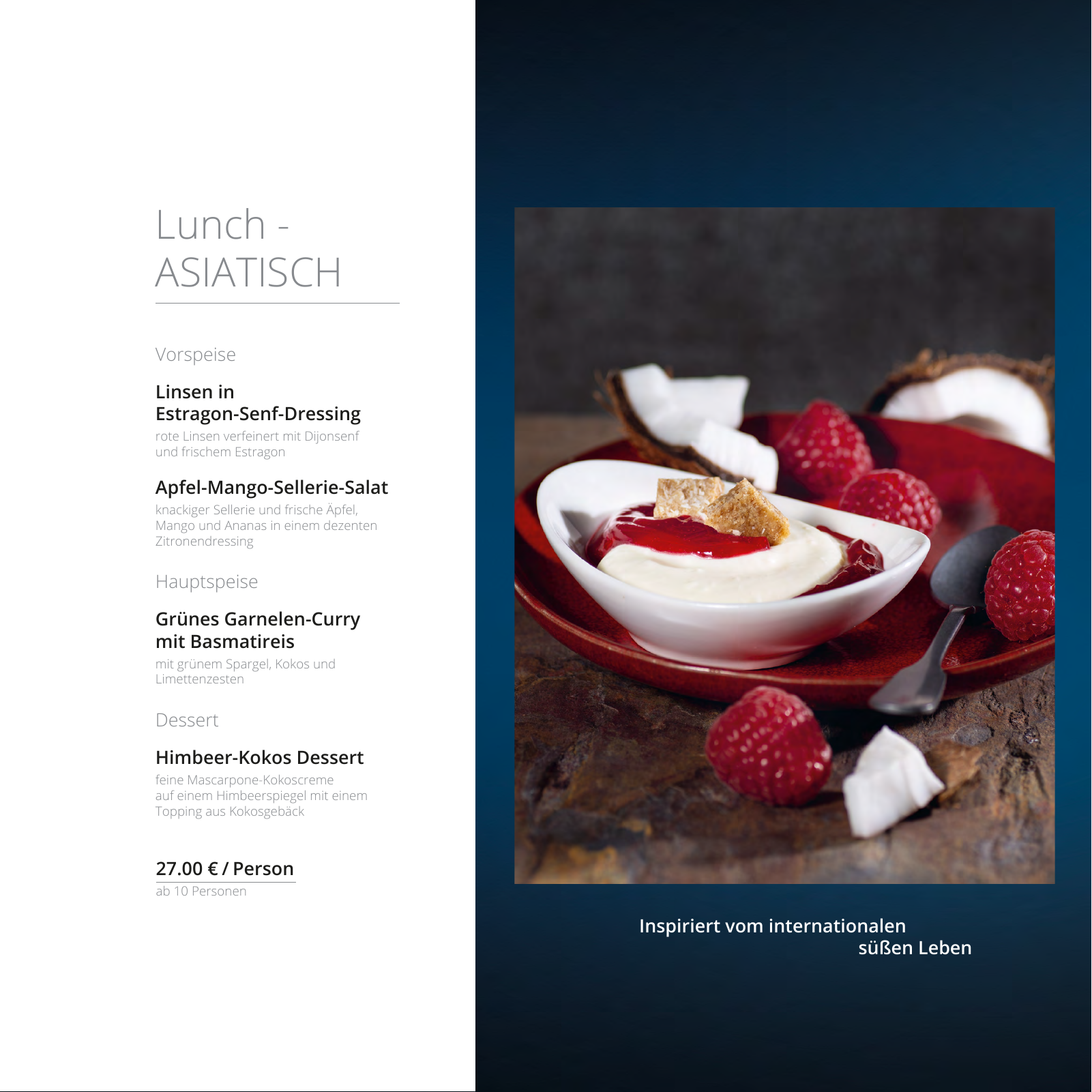 Vorschau Catering Katalog - Privat 2020 Seite 21