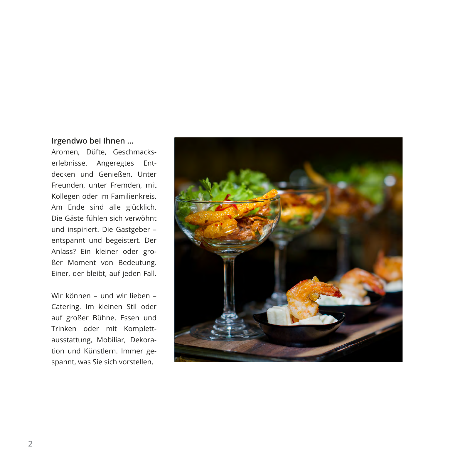 Vorschau Catering Katalog - Privat 2020 Seite 2