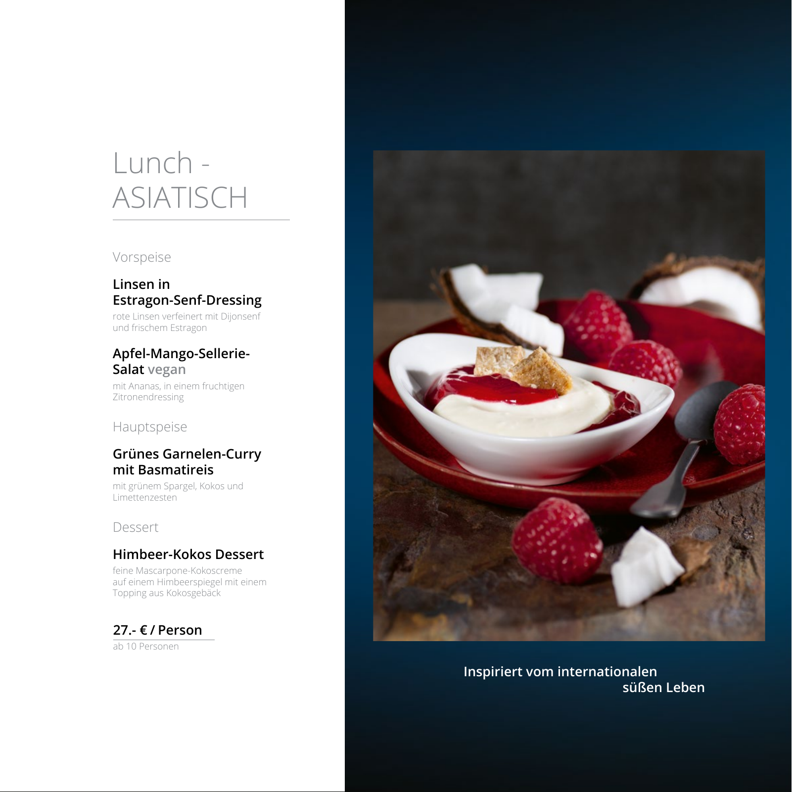 Vorschau Catering Katalog 2022 - Privat Seite 21