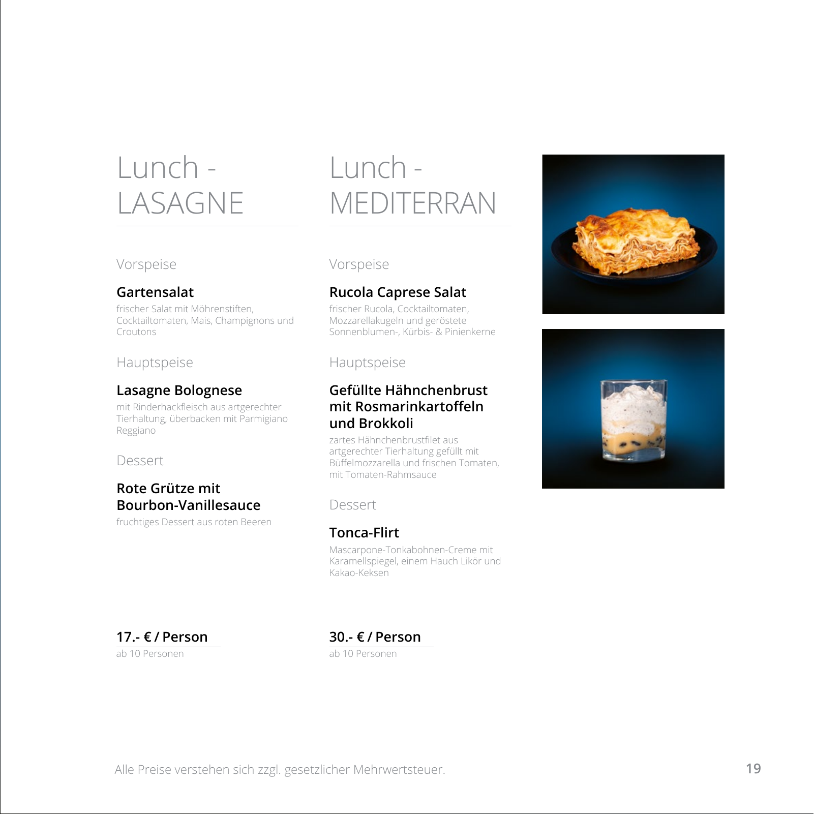 Vorschau Catering Katalog 2022 - Business Seite 19