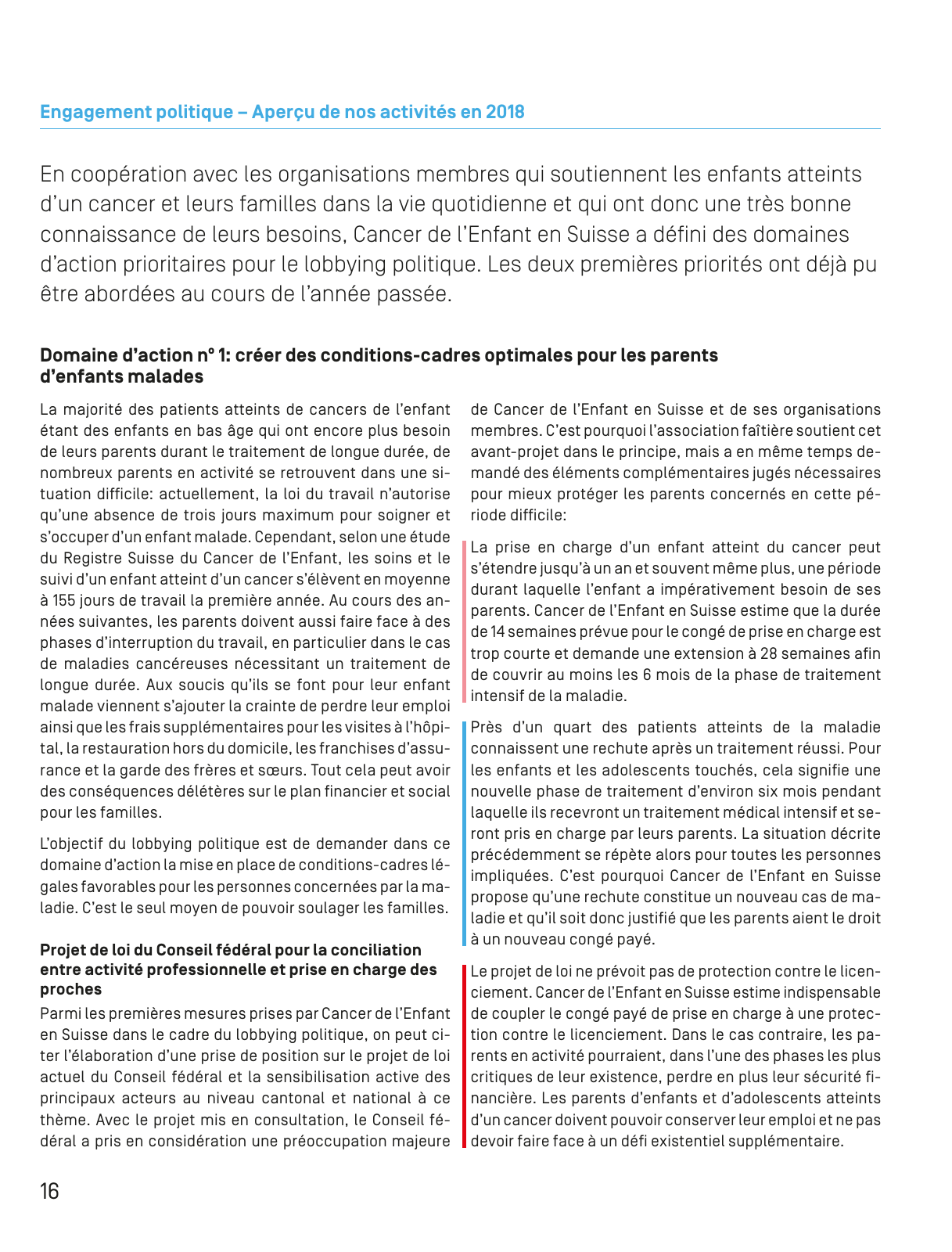 Vorschau Jahresbericht 2018_französisch Seite 16