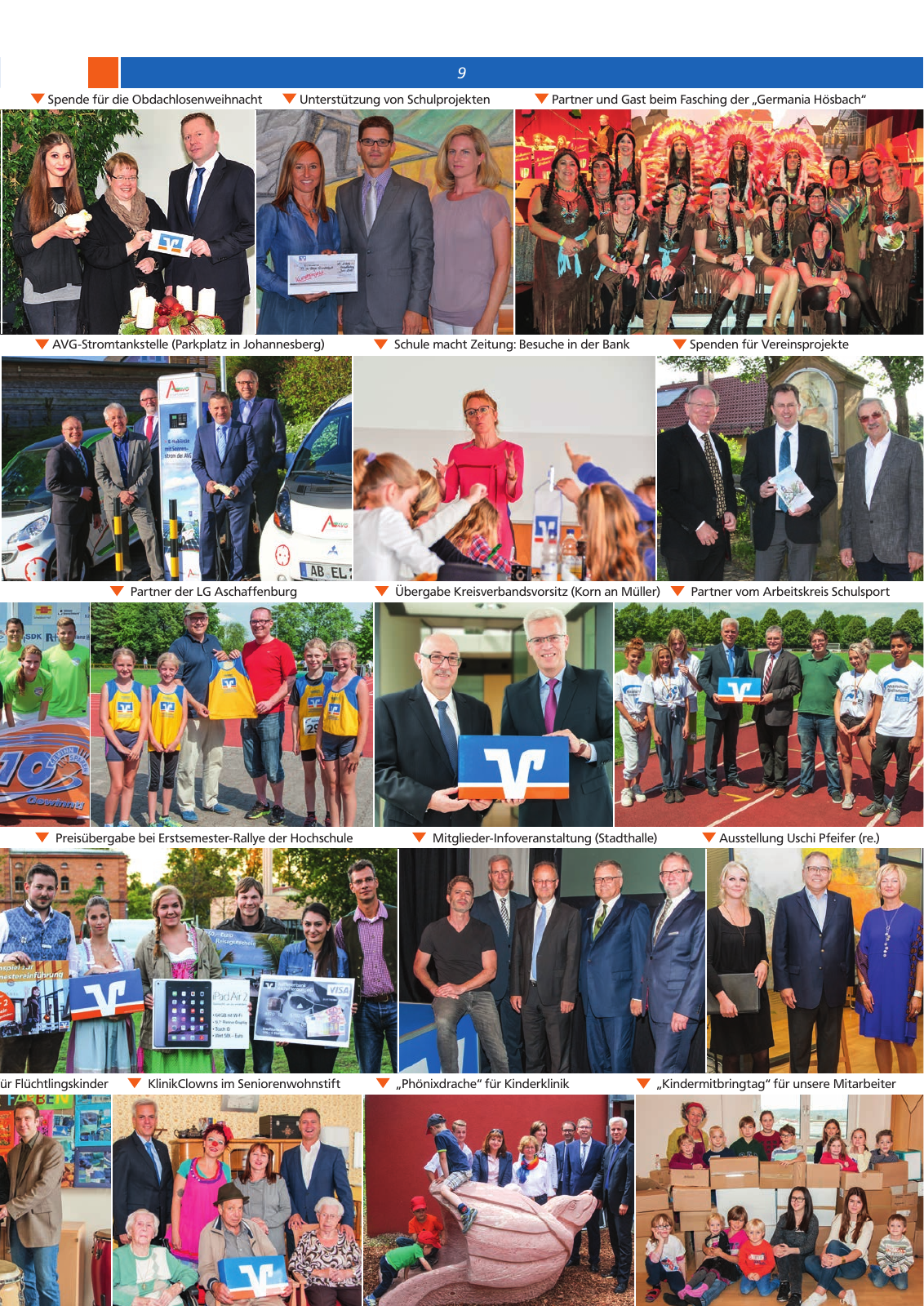 Vorschau Mitgliederzeitung - Raiffeisenbank Aschaffenburg eG Seite 9