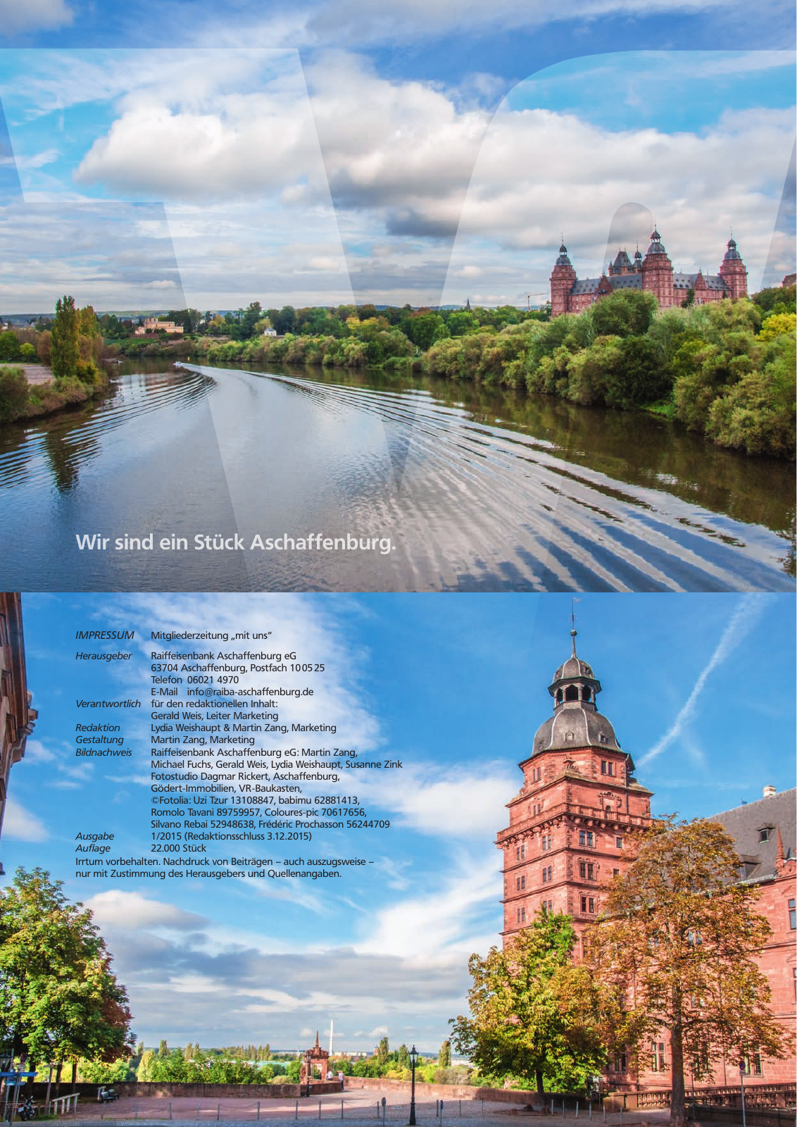 Vorschau Mitgliederzeitung - Raiffeisenbank Aschaffenburg eG Seite 2