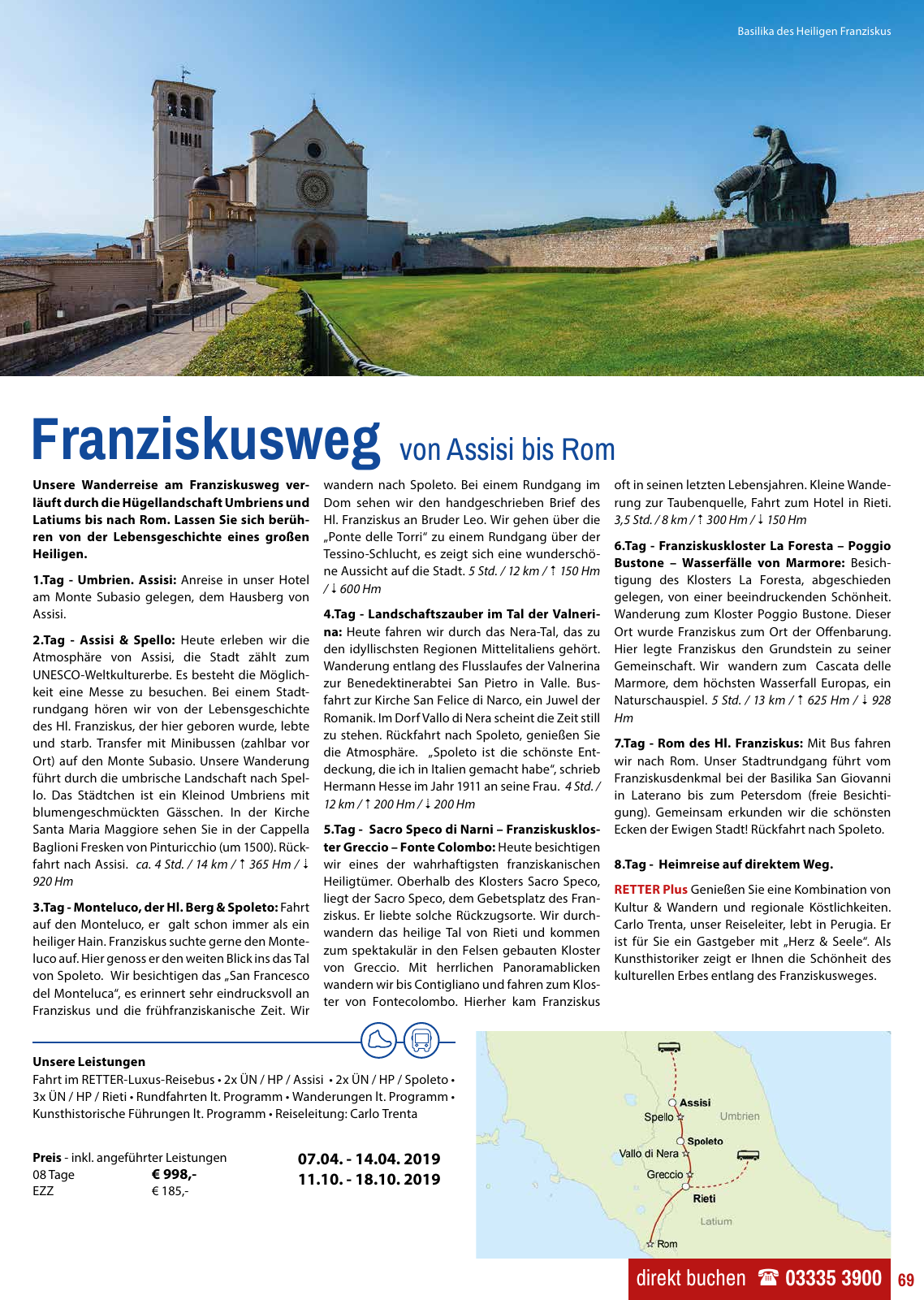 Vorschau Retter Katalog Reisen für Herz&Seele 2019 Seite 69