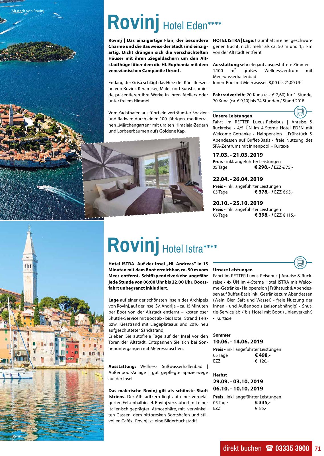Vorschau Retter Katalog Reisen für Herz&Seele 2019 Seite 71