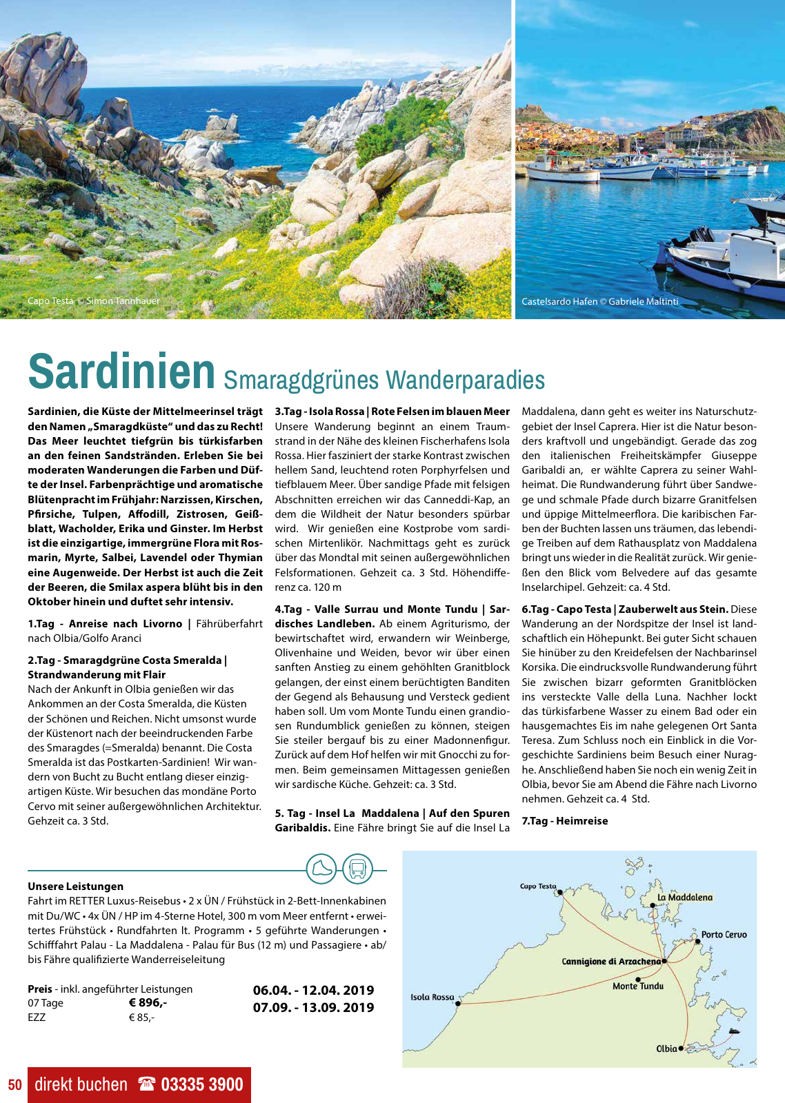 Vorschau Retter Katalog Reisen für Herz&Seele 2019 Seite 50