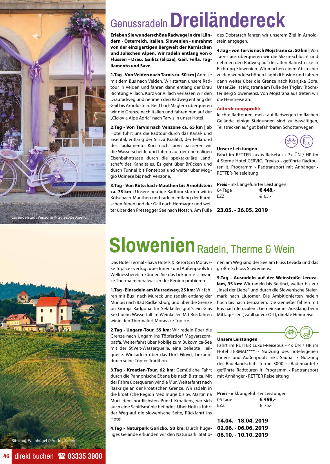 Vorschau Retter Katalog Reisen für Herz&Seele 2019 Seite 46