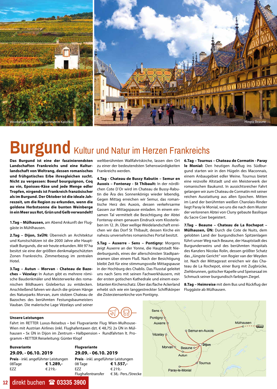 Vorschau Retter Katalog Reisen für Herz&Seele 2019 Seite 12