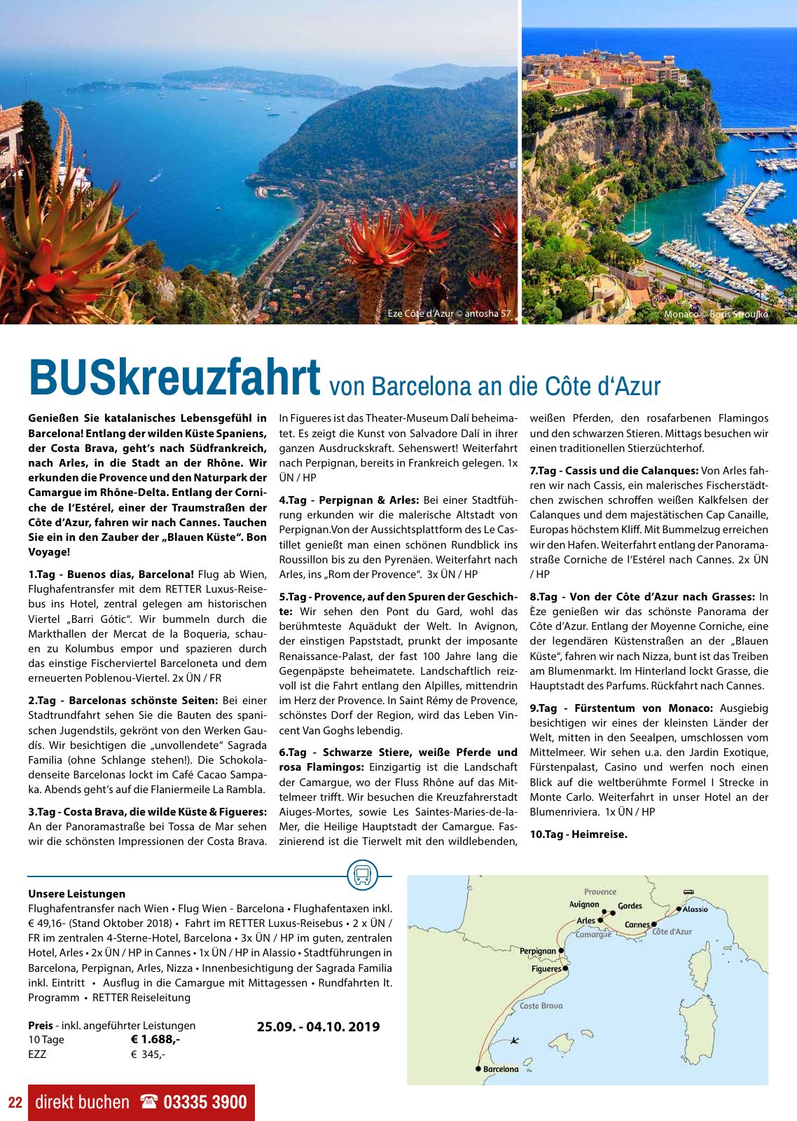 Vorschau Retter Katalog Reisen für Herz&Seele 2019 Seite 22