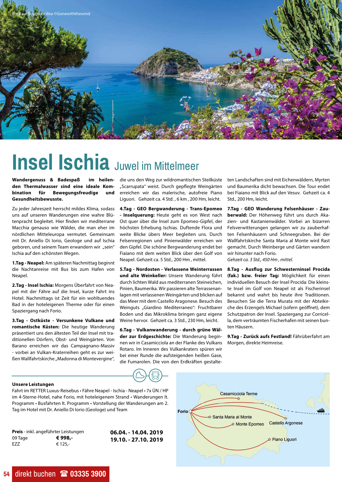Vorschau Retter Katalog Reisen für Herz&Seele 2019 Seite 54