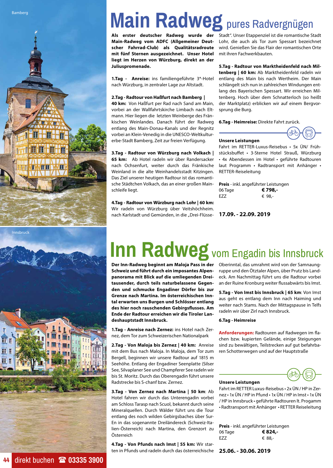 Vorschau Retter Katalog Reisen für Herz&Seele 2019 Seite 44