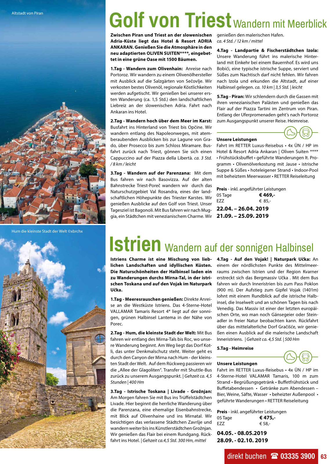 Vorschau Retter Katalog Reisen für Herz&Seele 2019 Seite 63