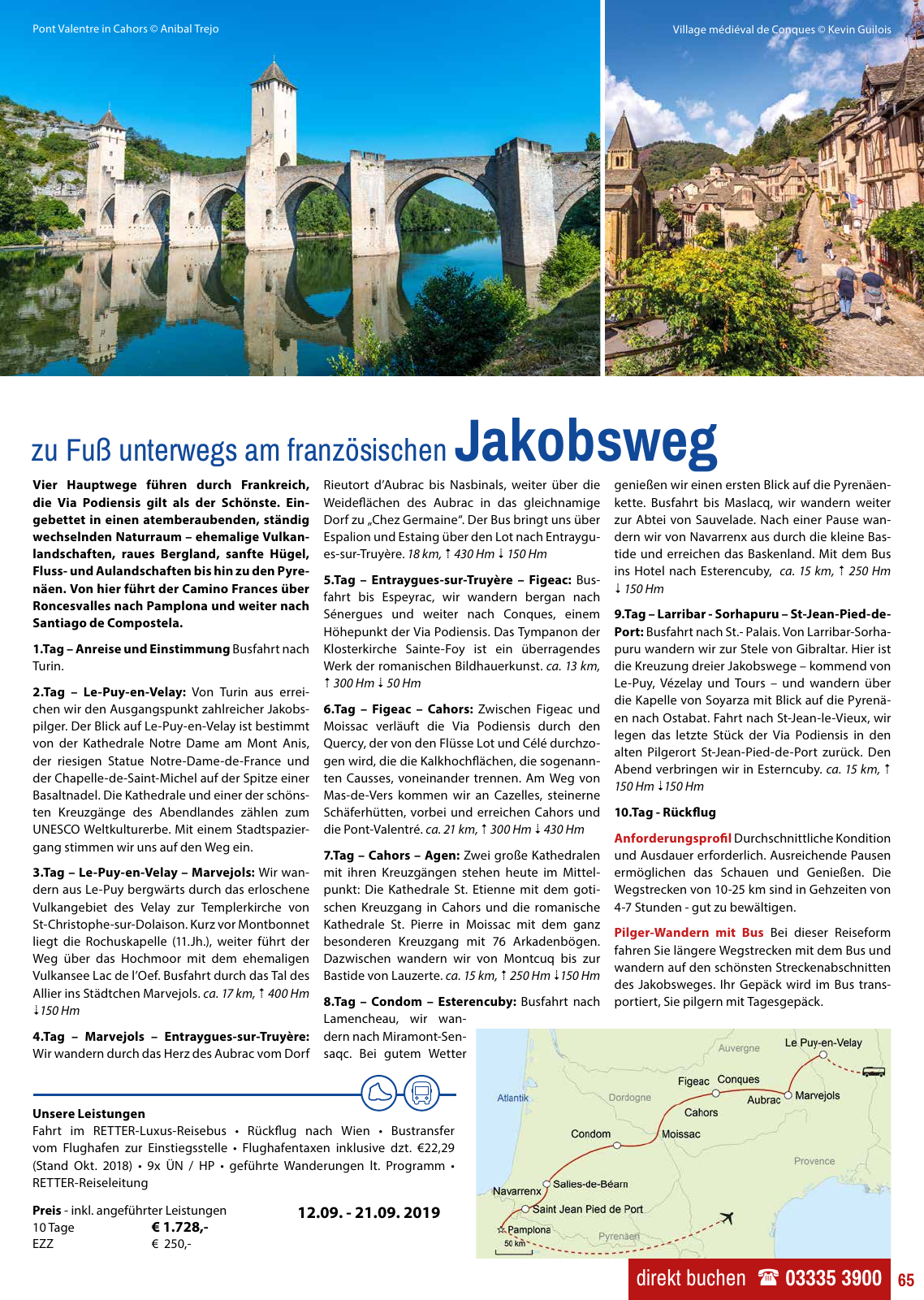 Vorschau Retter Katalog Reisen für Herz&Seele 2019 Seite 65