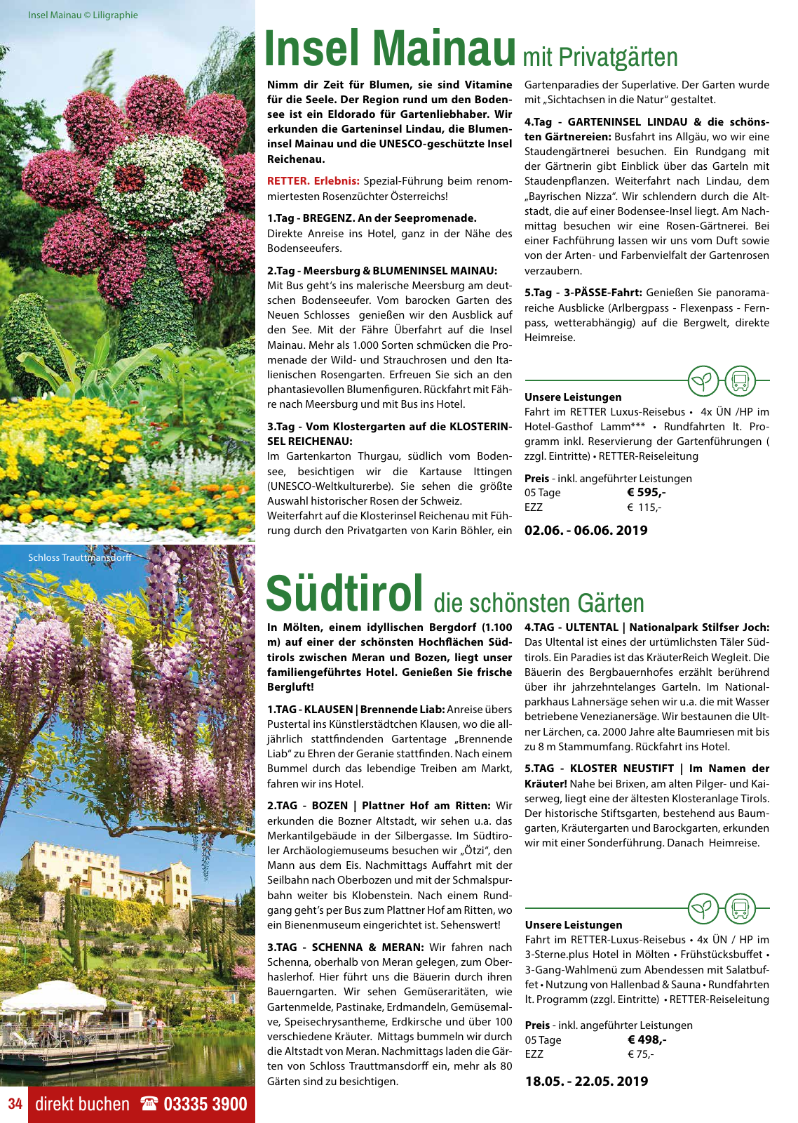 Vorschau Retter Katalog Reisen für Herz&Seele 2019 Seite 34