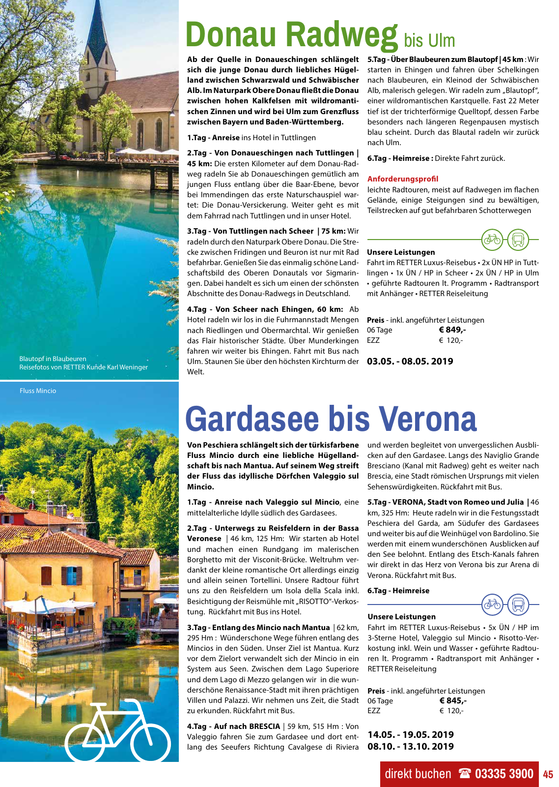 Vorschau Retter Katalog Reisen für Herz&Seele 2019 Seite 45