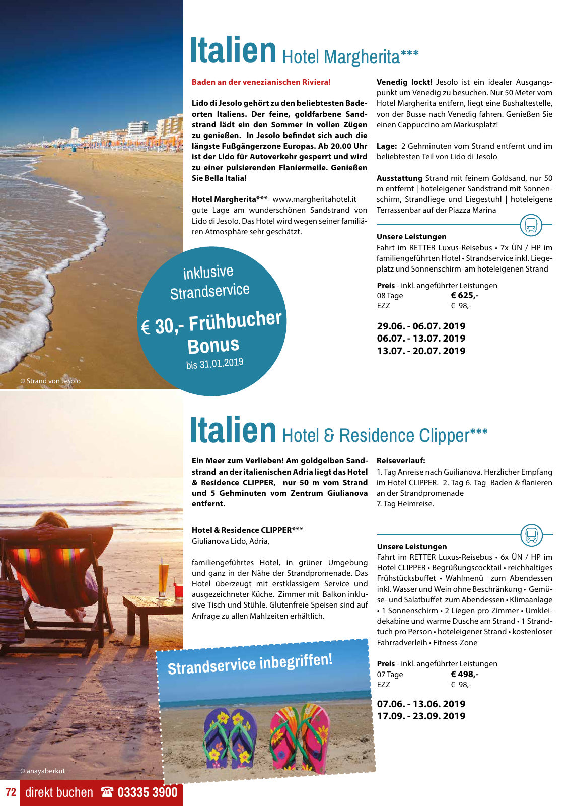 Vorschau Retter Katalog Reisen für Herz&Seele 2019 Seite 72
