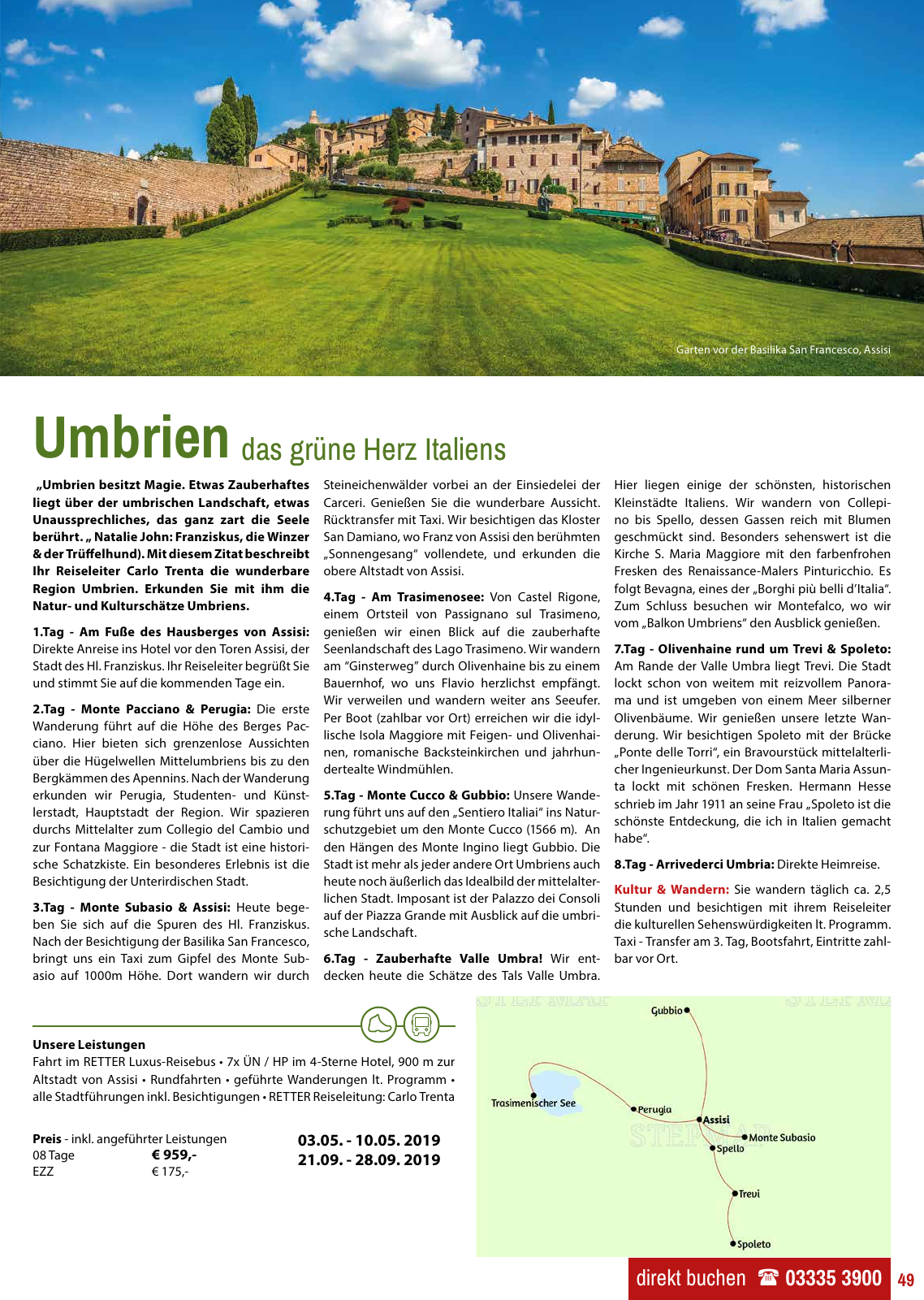 Vorschau Retter Katalog Reisen für Herz&Seele 2019 Seite 49