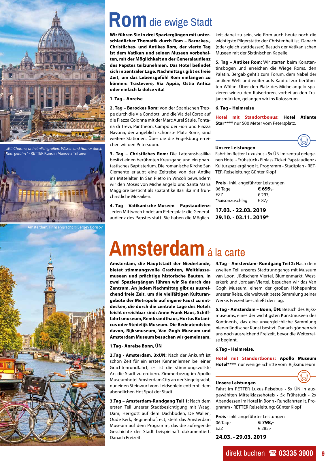 Vorschau Retter Katalog Reisen für Herz&Seele 2019 Seite 9