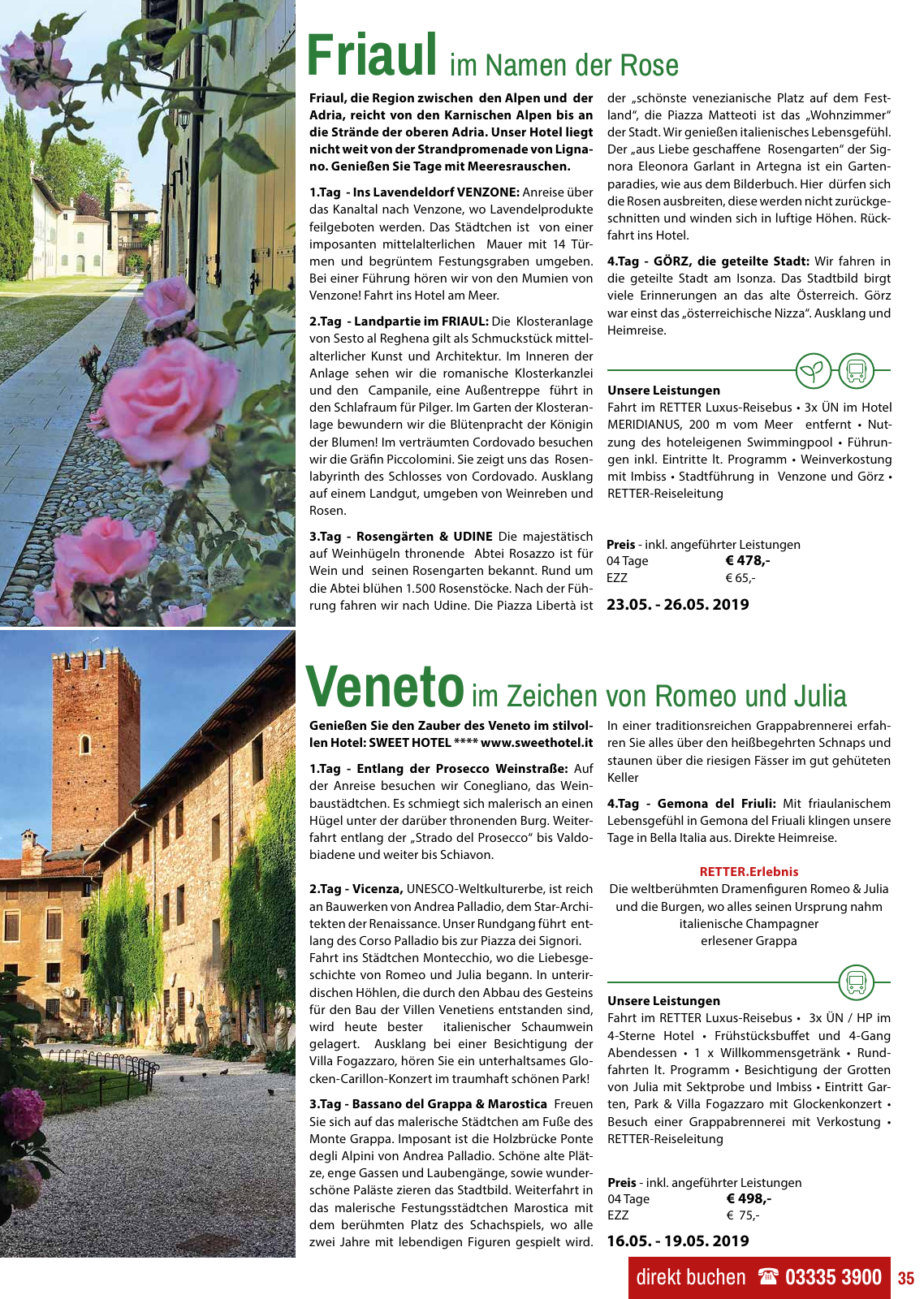 Vorschau Retter Katalog Reisen für Herz&Seele 2019 Seite 35