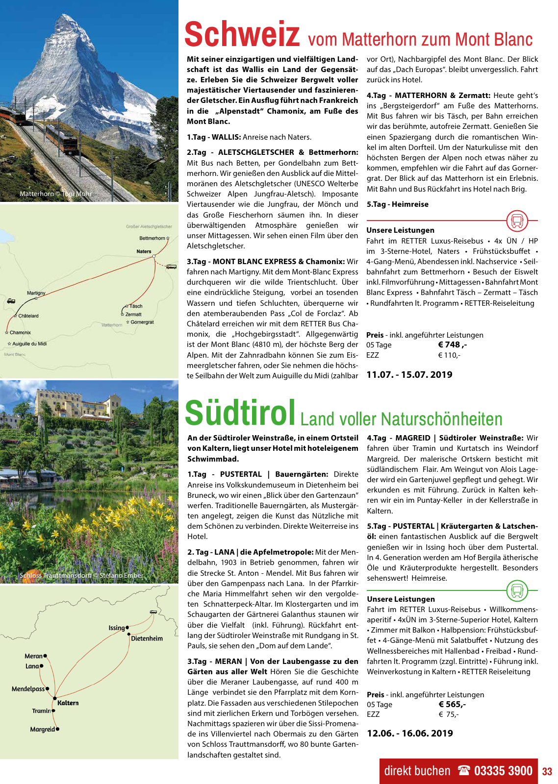 Vorschau Retter Katalog Reisen für Herz&Seele 2019 Seite 33