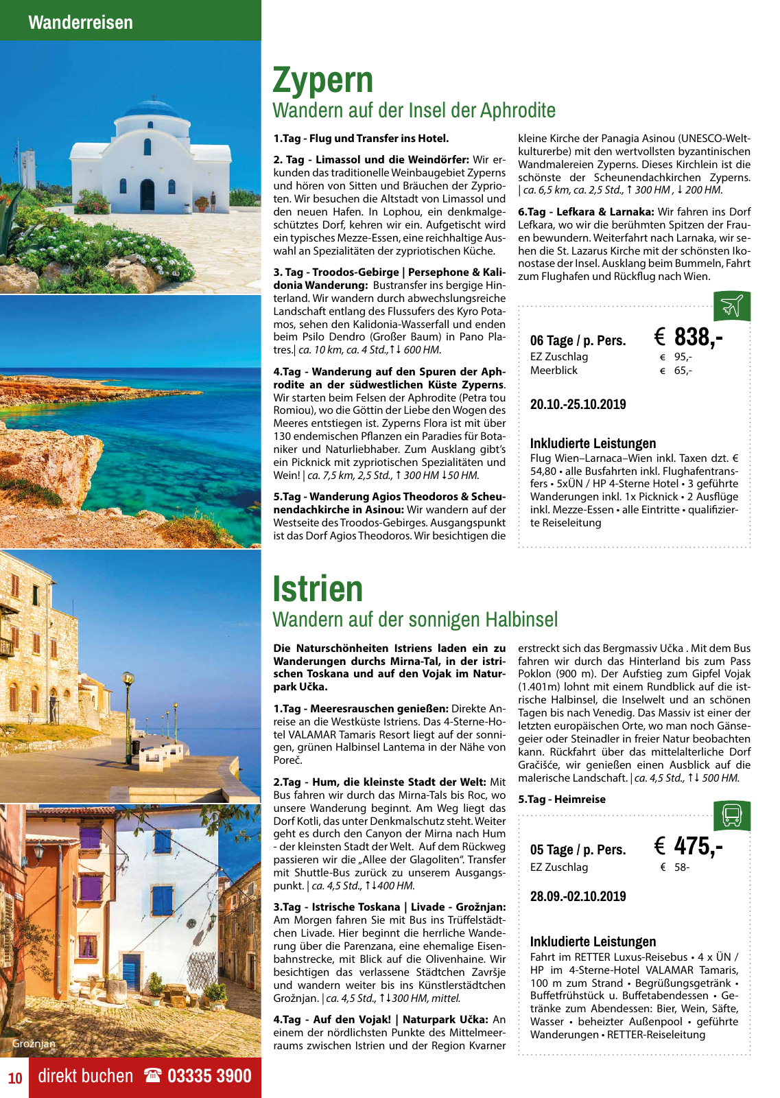 Vorschau Retter Reisen Katalog 2019/20 Seite 10