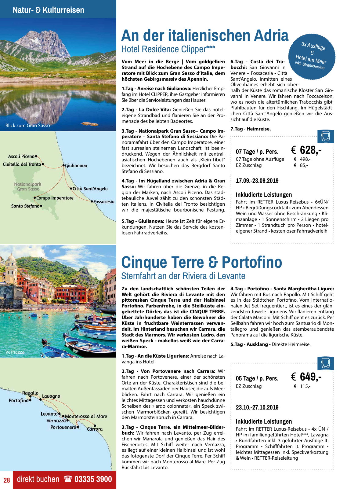Vorschau Retter Reisen Katalog 2019/20 Seite 28