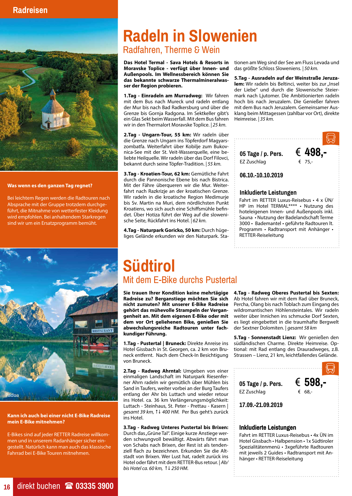 Vorschau Retter Reisen Katalog 2019/20 Seite 16