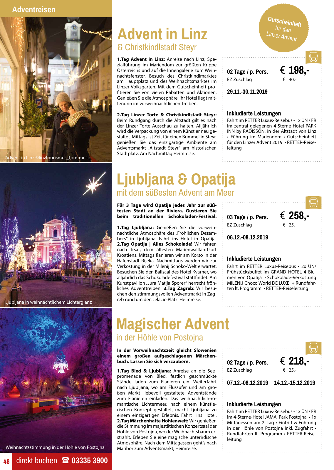 Vorschau Retter Reisen Katalog 2019/20 Seite 46
