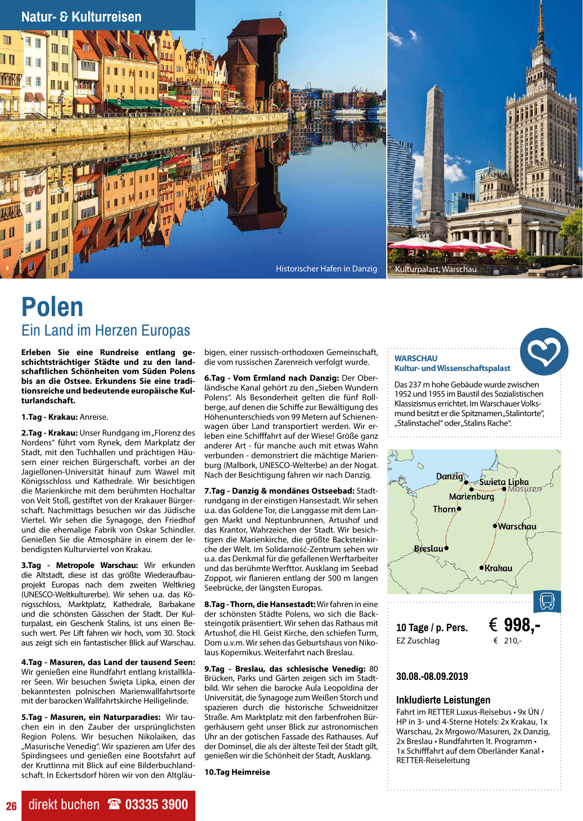 Vorschau Retter Reisen Katalog 2019/20 Seite 26