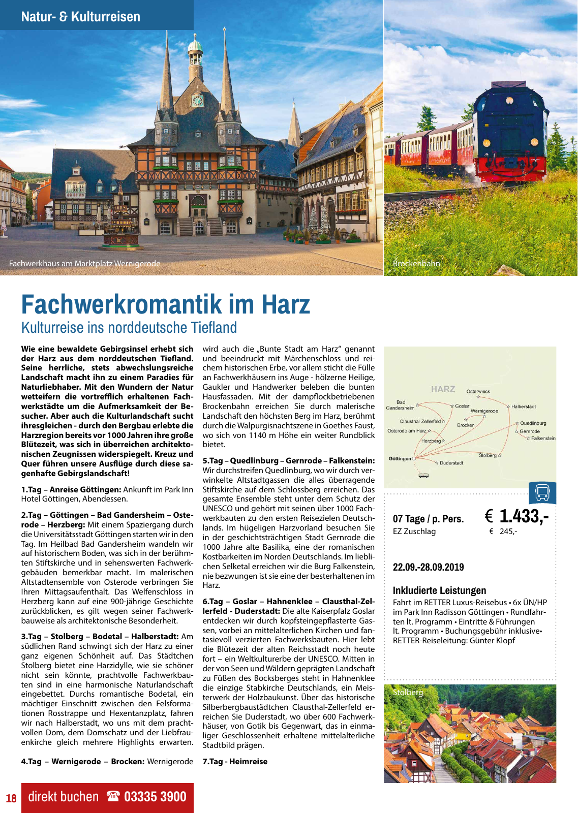 Vorschau Retter Reisen Katalog 2019/20 Seite 18