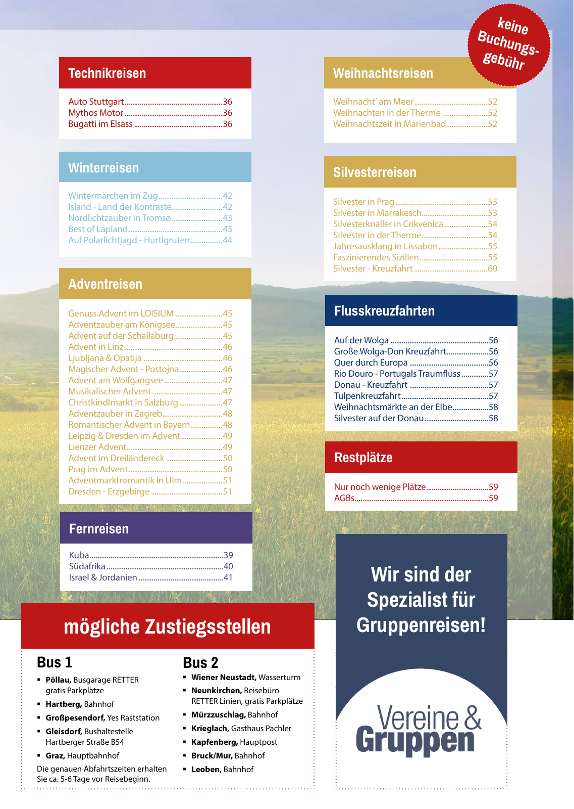Vorschau Retter Reisen Katalog 2019/20 Seite 3