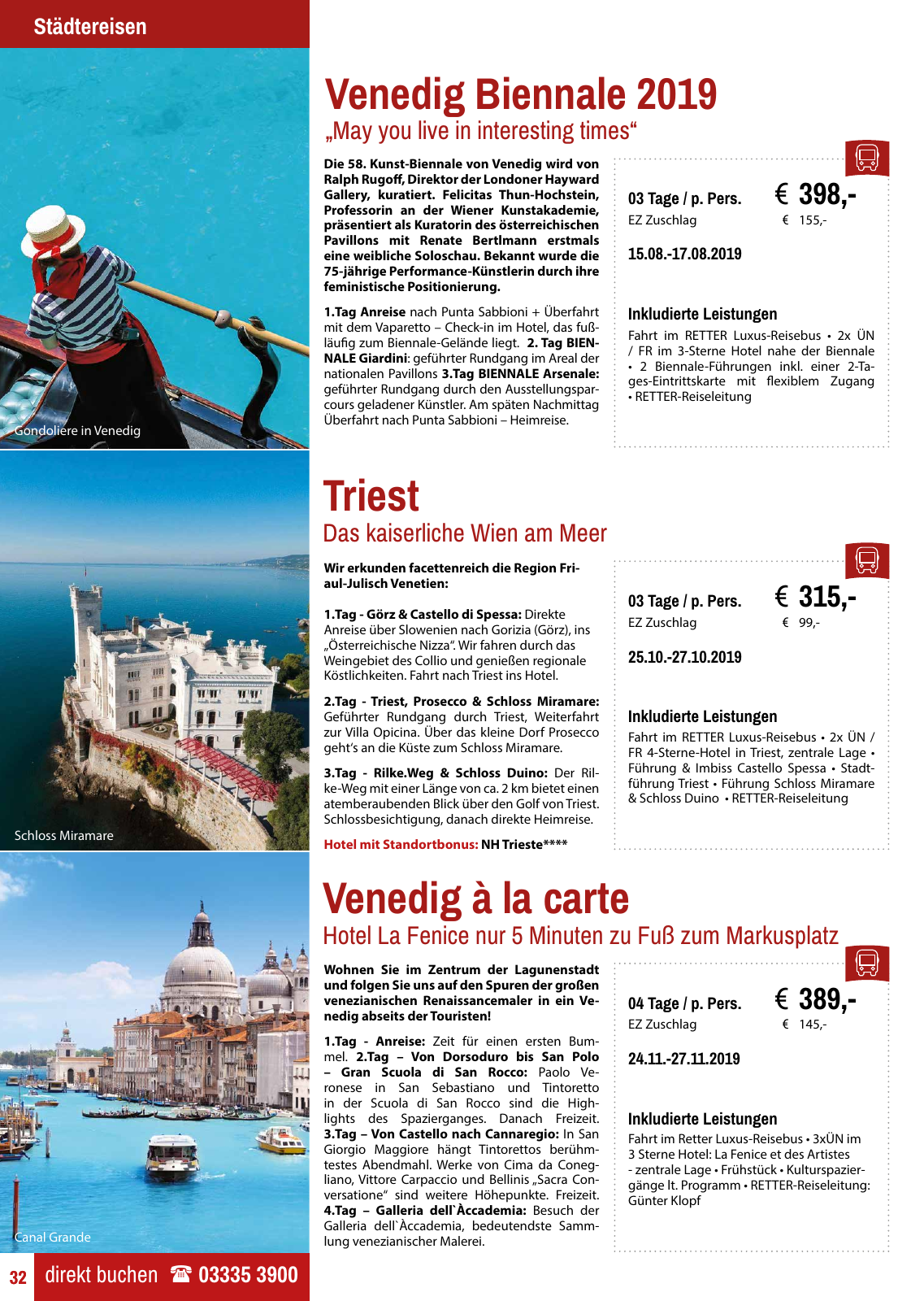 Vorschau Retter Reisen Katalog 2019/20 Seite 32
