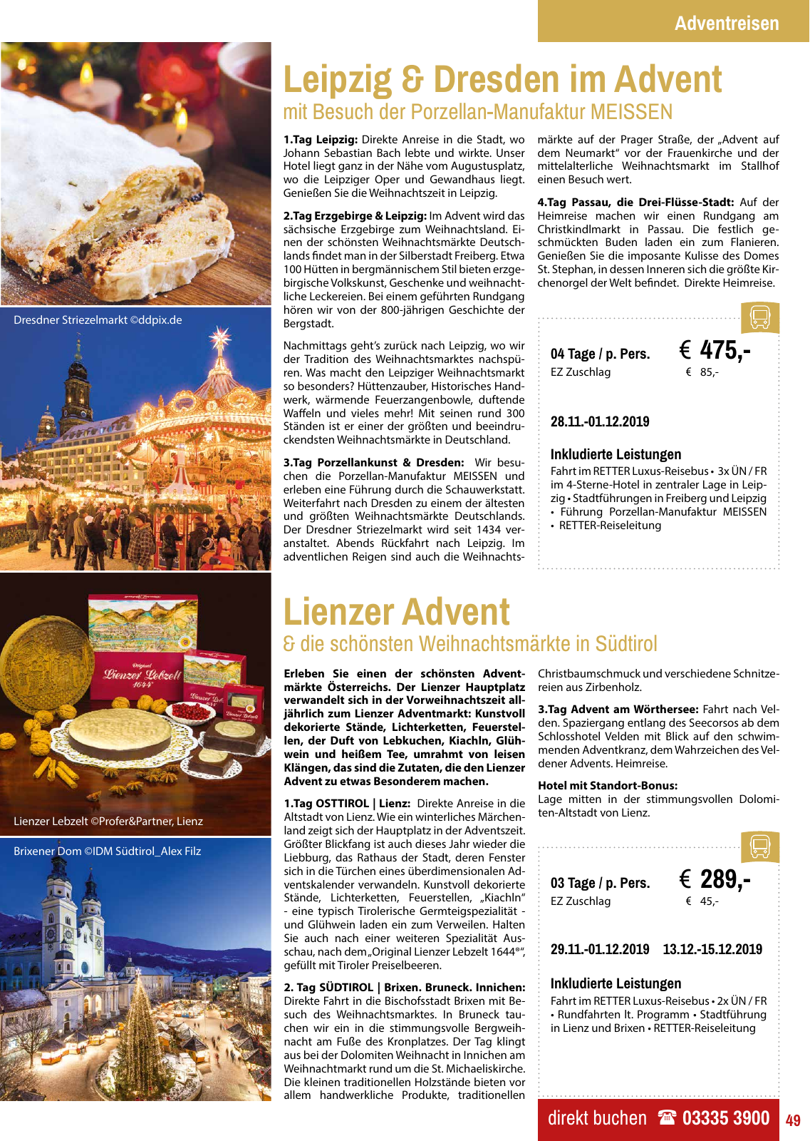 Vorschau Retter Reisen Katalog 2019/20 Seite 49