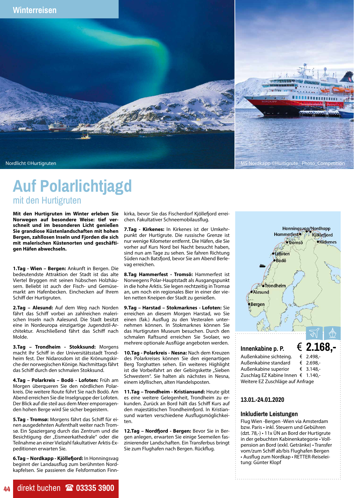 Vorschau Retter Reisen Katalog 2019/20 Seite 44