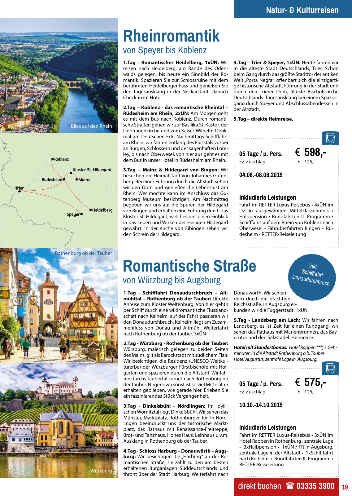 Vorschau Retter Reisen Katalog 2019/20 Seite 19