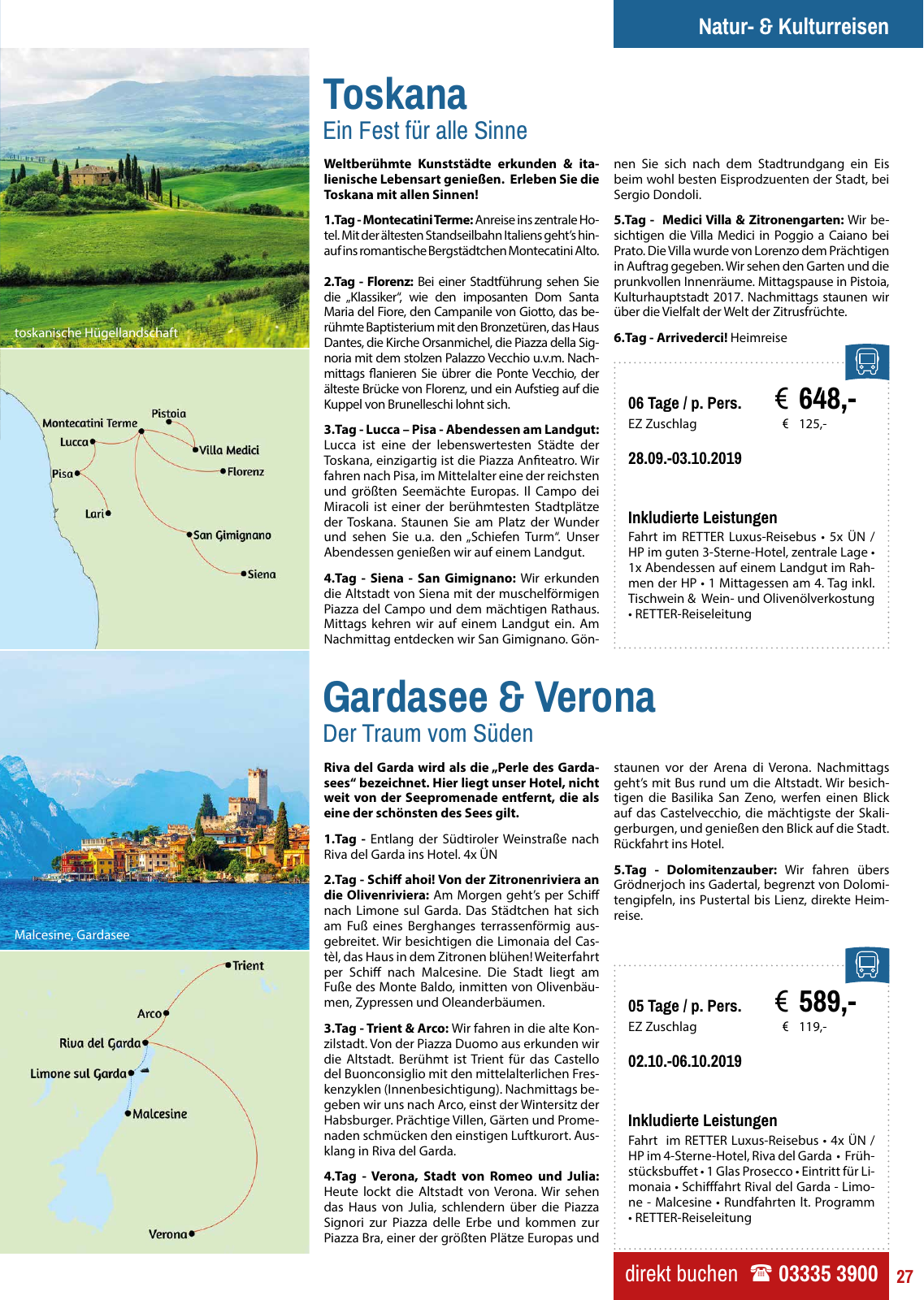 Vorschau Retter Reisen Katalog 2019/20 Seite 27