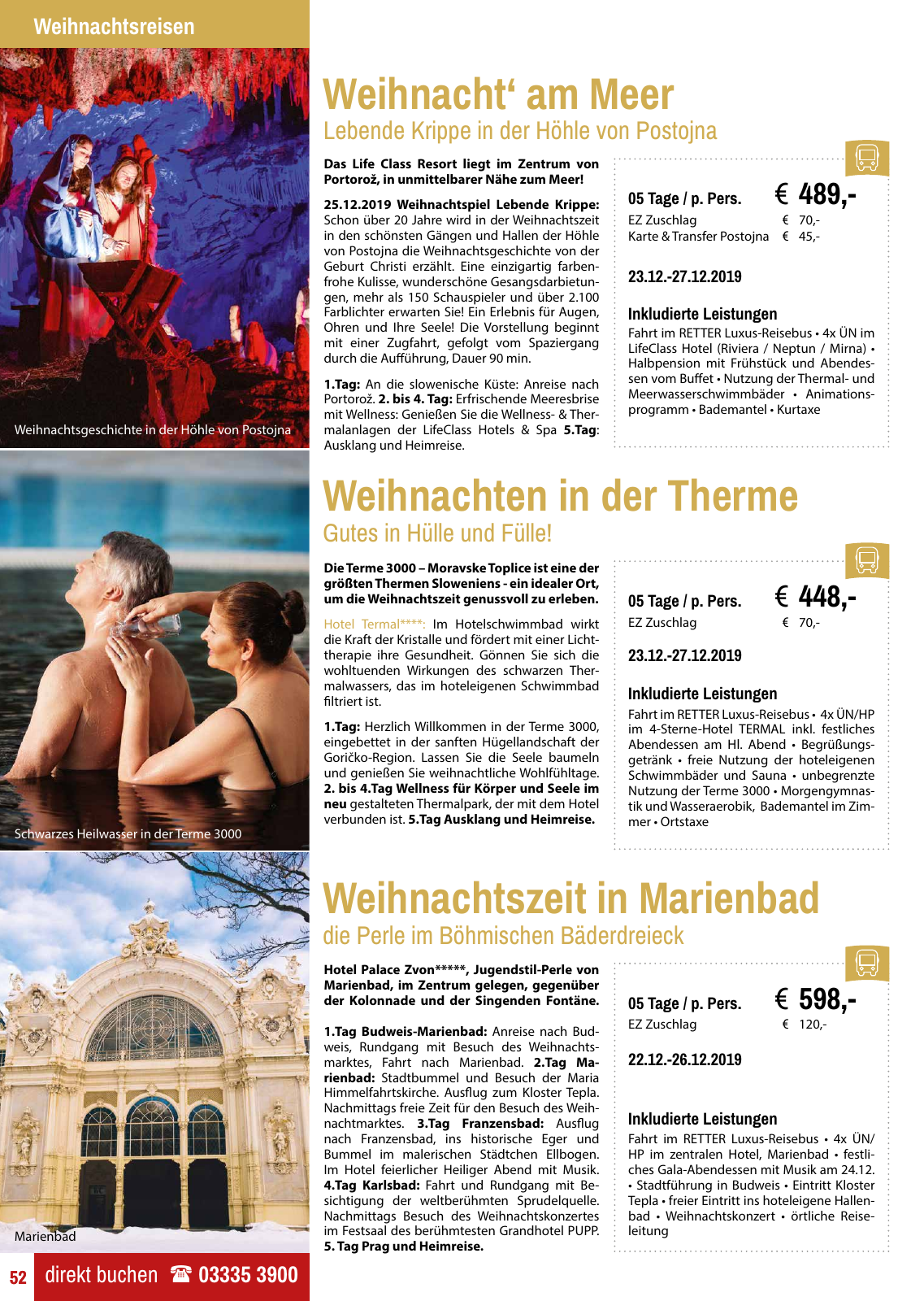 Vorschau Retter Reisen Katalog 2019/20 Seite 52