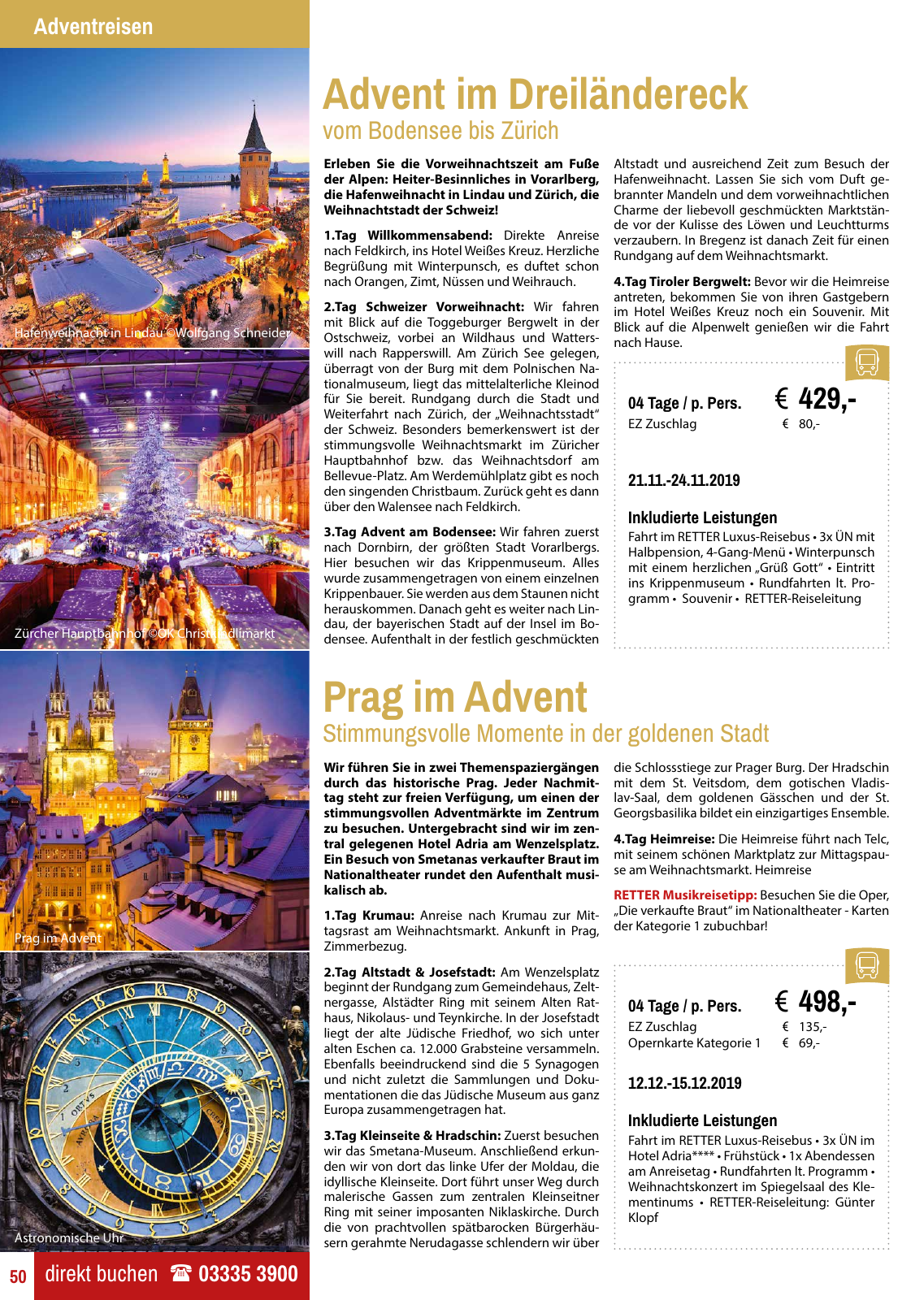 Vorschau Retter Reisen Katalog 2019/20 Seite 50