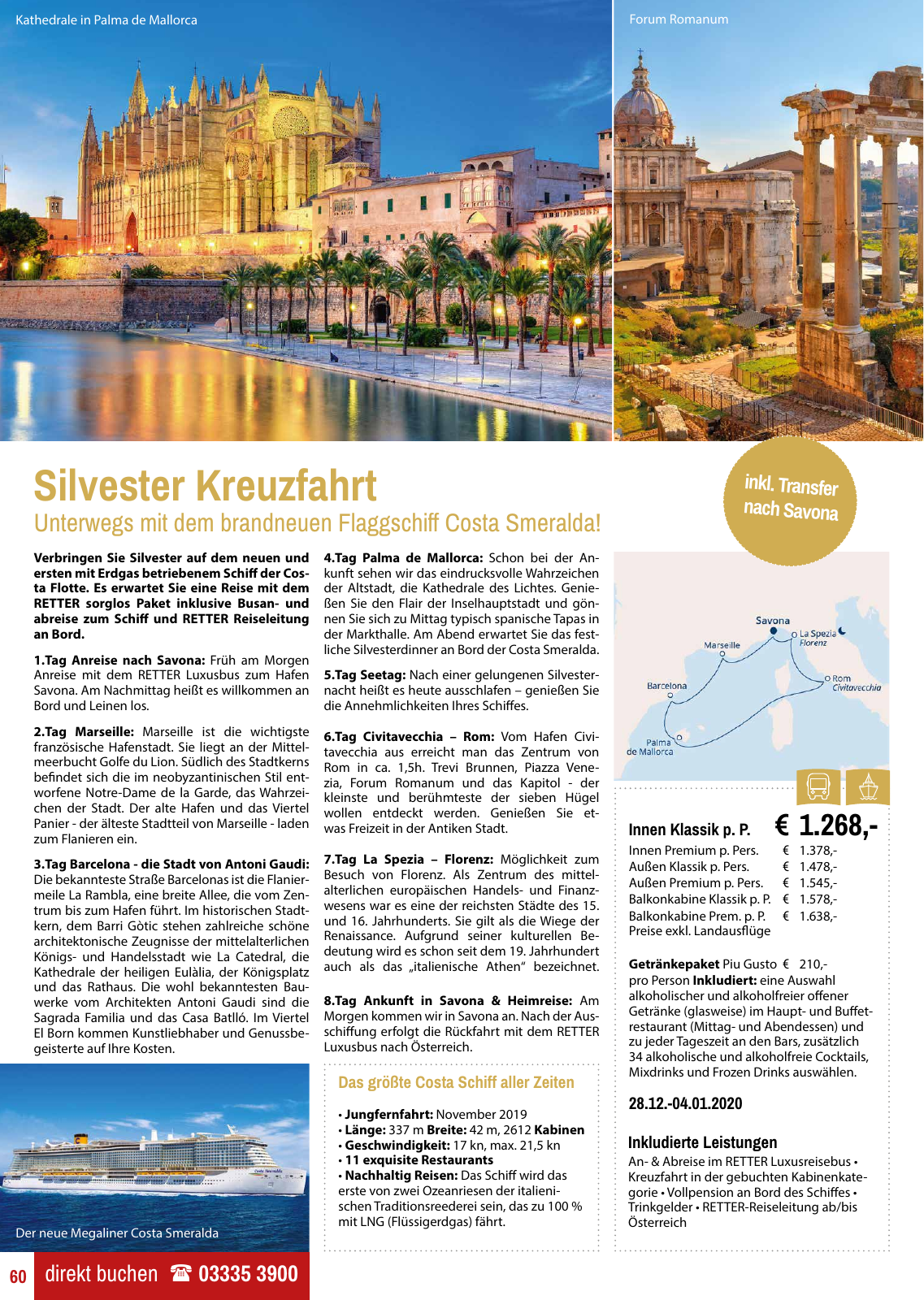 Vorschau Retter Reisen Katalog 2019/20 Seite 60